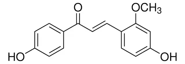 4,4'-DIHYDROXY-2-METHOXYCHALCONE structure, CAS 34221-41-5