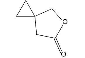 5-Oxaspiro[2.4]heptan-6-one structure, CAS 33867-36-6