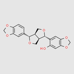 sesaminol structure, CAS 74061-79-3