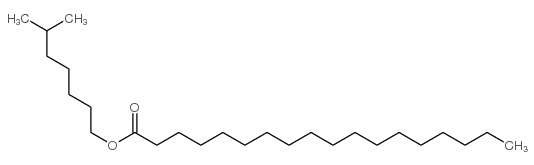 Isooctyl stearate structure, CAS 40550-16-1