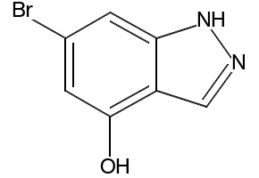 1H-Indazol-6-ol,4-broMo- structure, CAS 885518-75-2