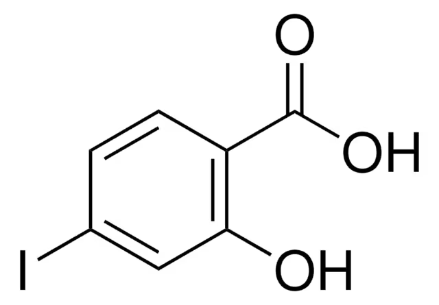 2-HYDROXY-4-IODOBENZOIC ACID structure, CAS 16870-28-3