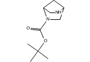 2,5-DIAZA-BICYCLO[2.2.1]HEPTANE-2-CARBOXYLIC ACID TERT-BUTYL ESTER structure, CAS 198989-07-0