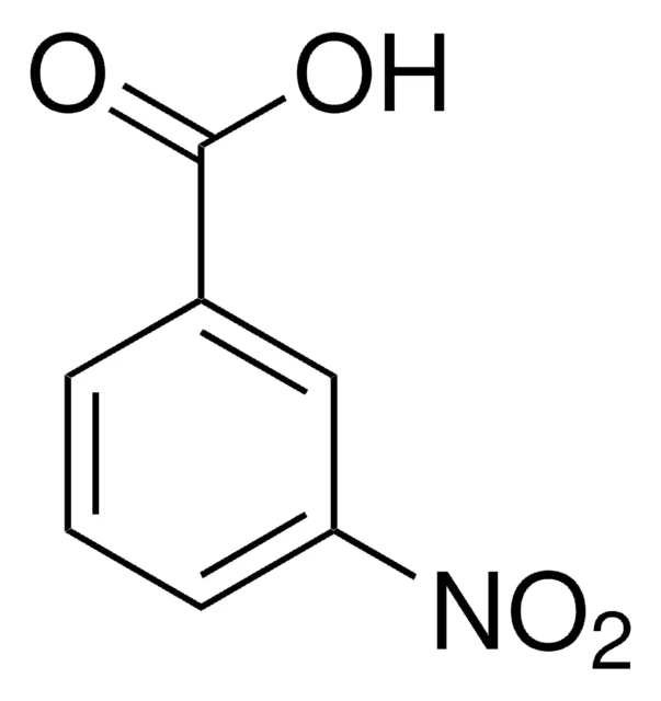 3-Nitrobenzoic acid structure, CAS 121-92-6