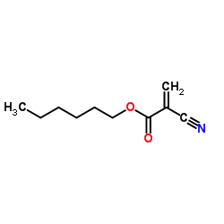 Hexyl-2-Cyanoacrylate structure, CAS 3578-06-1