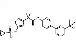 N-[6-(2-hydroxyethoxy)-5-(2-methoxyphenoxy)-2-[2-(2H-tetrazol-5-yl)pyridin-4-yl]pyrimidin-4-yl]-5-methyl-pyridine-2-sulfonamide structure, CAS 180384-56-9