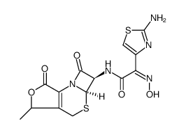 Cefdinir Lactone structure, CAS 946573-41-7