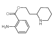 Piridocaine structure, CAS 87-21-8