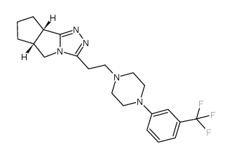 Lorpiprazole structure, CAS 108785-69-9