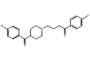 Cloroperone structure, CAS 61764-61-2