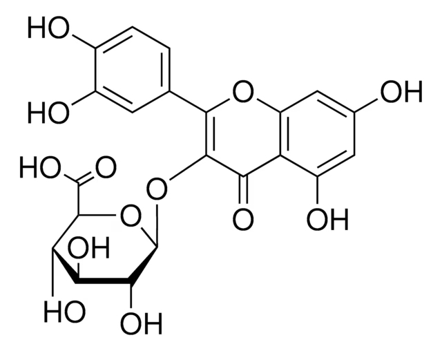 QUERCETIN-3-O-GLUCURONIDE structure, CAS 22688-79-5