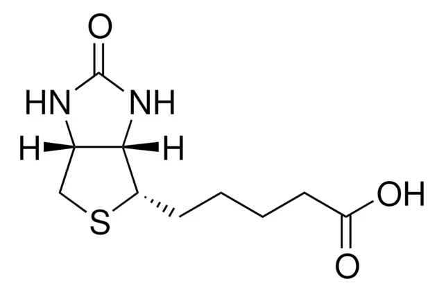Biotin structure, CAS 22879-79-4