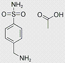 MAFENAMIDE ACETATE structure, CAS 7761-27-5