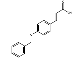 3-[4-(BENZYLOXY)PHENYL]ACRYLIC ACID structure, CAS 6272-45-3