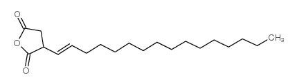 N-HEXADECENYLSUCCINIC ANHYDRIDE structure, CAS 32072-96-1