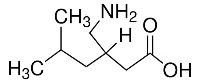 PREGABALIN structure, CAS 148553-50-8