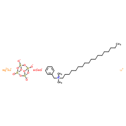 STEARALKONIUM HECTORITE structure, CAS 12691-60-0