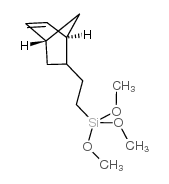 NORBORNENYL ETHYL TRIMETHOXYSILANE structure, CAS 68245-19-2