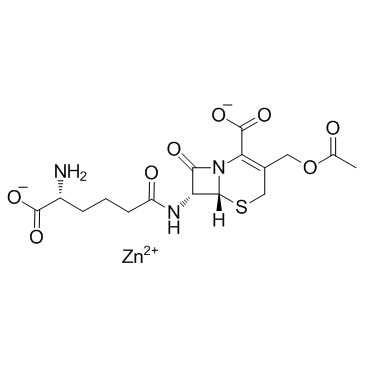 CEPHALOSPORIN C ZINC SALT structure, CAS 59143-60-1