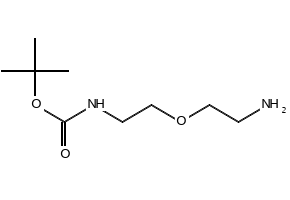 N-BOC-2-(2-AMINO-ETHOXY)-ETHYLAMINE structure, CAS 127828-22-2