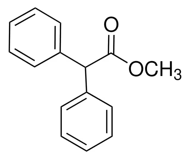 METHYL DIPHENYLACETATE structure, CAS 3469-00-9