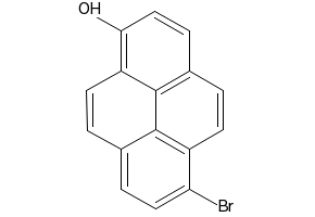 6-BROMO-1-HYDROXYPYRENE structure, CAS 114562-65-1