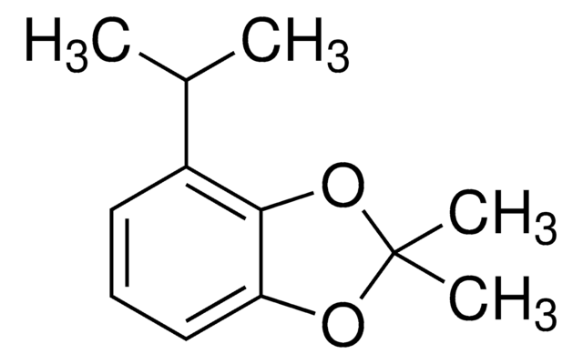 2,2-Dimethyl-4-isopropyl-1,3-benzodioxole (Propofol Impurity L) structure, CAS 201166-22-5