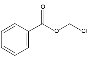 CHLOROMETHYL BENZOATE structure, CAS 5335-05-7