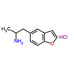 5-APB (hydrochloride) structure, CAS 286834-80-8