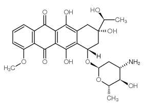 daunorubicinol structure, CAS 28008-55-1
