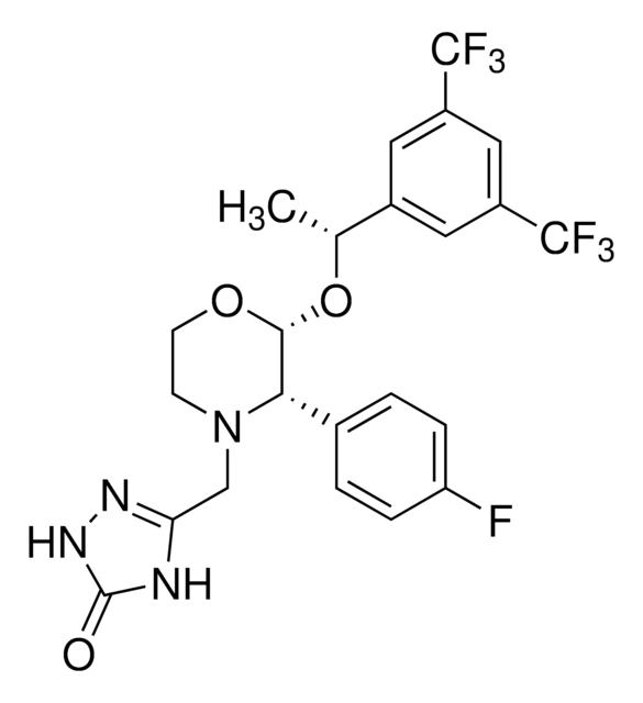Aprepitant structure, CAS 170729-80-3