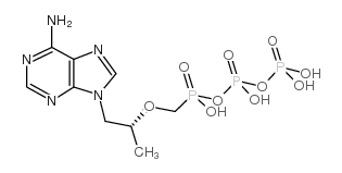 Tenofovir Diphosphate structure, CAS 206646-04-0