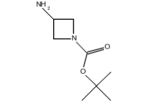 1-Boc-3-(amino)azetidine structure, CAS 193269-78-2