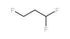 1,1,3-TRIFLUOROPROPANE structure, CAS 24270-67-5