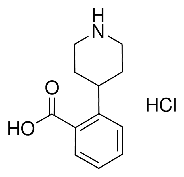 4-(2-Piperidinoethoxy)benzoic acid hydrochloride structure, CAS 166975-76-4