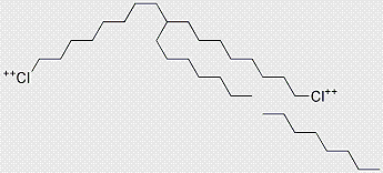 Quaternary ammonium compounds, di-C8-10-alkyldimethyl, chlorides structure, CAS 68424-95-3