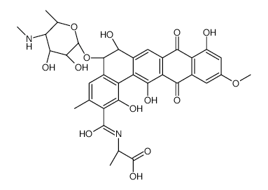 Pradimicin B structure, CAS 117704-66-2