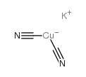 CUPROUS POTASSIUM CYANIDE structure, CAS 13682-73-0