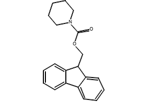 (9H-fluoren-9-yl)methyl 3-hydroxypiperidine-1-carboxylate structure, CAS 1072502-05-6