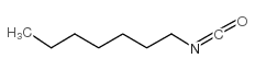 N-HEPTYL ISOCYANATE structure, CAS 4747-81-3
