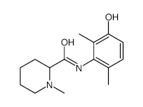 3-Hydroxy Mepivacaine structure, CAS 37055-90-6