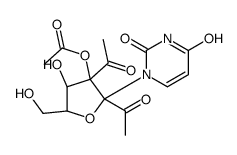 Triacetyl Uridine structure, CAS 65499-40-3