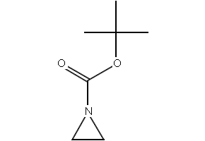 1-Aziridinecarboxylicacid,1,1-dimethylethylester(9CI) structure, CAS 97308-23-1
