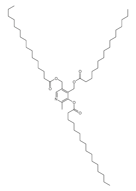 pyridoxine tripalmitate structure, CAS 4372-46-7
