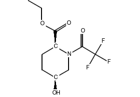 1-TRIFLUOROACETYL PIPERIDINE structure, CAS 340-07-8