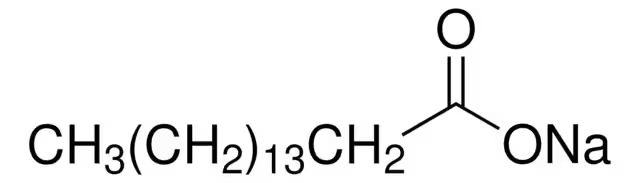 SODIUM PALMITATE structure, CAS 408-35-5