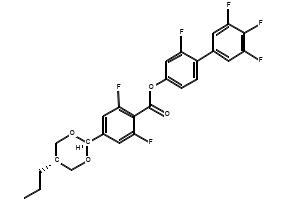 4-(trans-5-propyl-1,3-dioxan-2-yl)-cyclohexanone structure, CAS 1246226-87-8