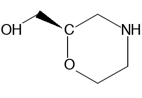 ((R)-morpholin-2-yl)methanol structure, CAS 156925-22-3