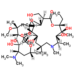 Azithromycin F structure, CAS 612069-26-8