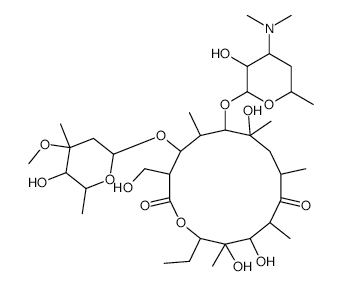 16-Hydroxyerythromycin structure, CAS 82230-93-1